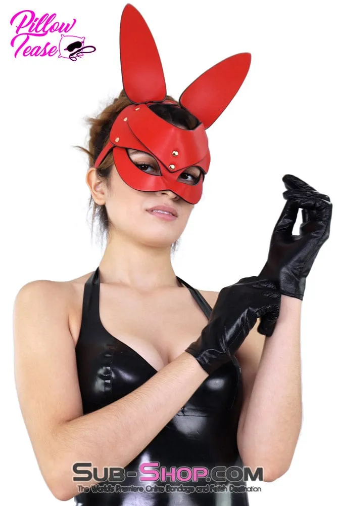 2295DL      Bad Bunny Bondage Games Red Role Play Mask