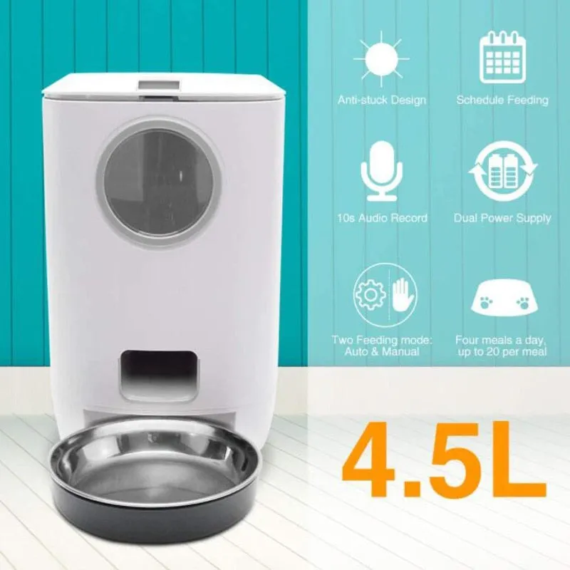 4.5L Automatic Pet Feeder