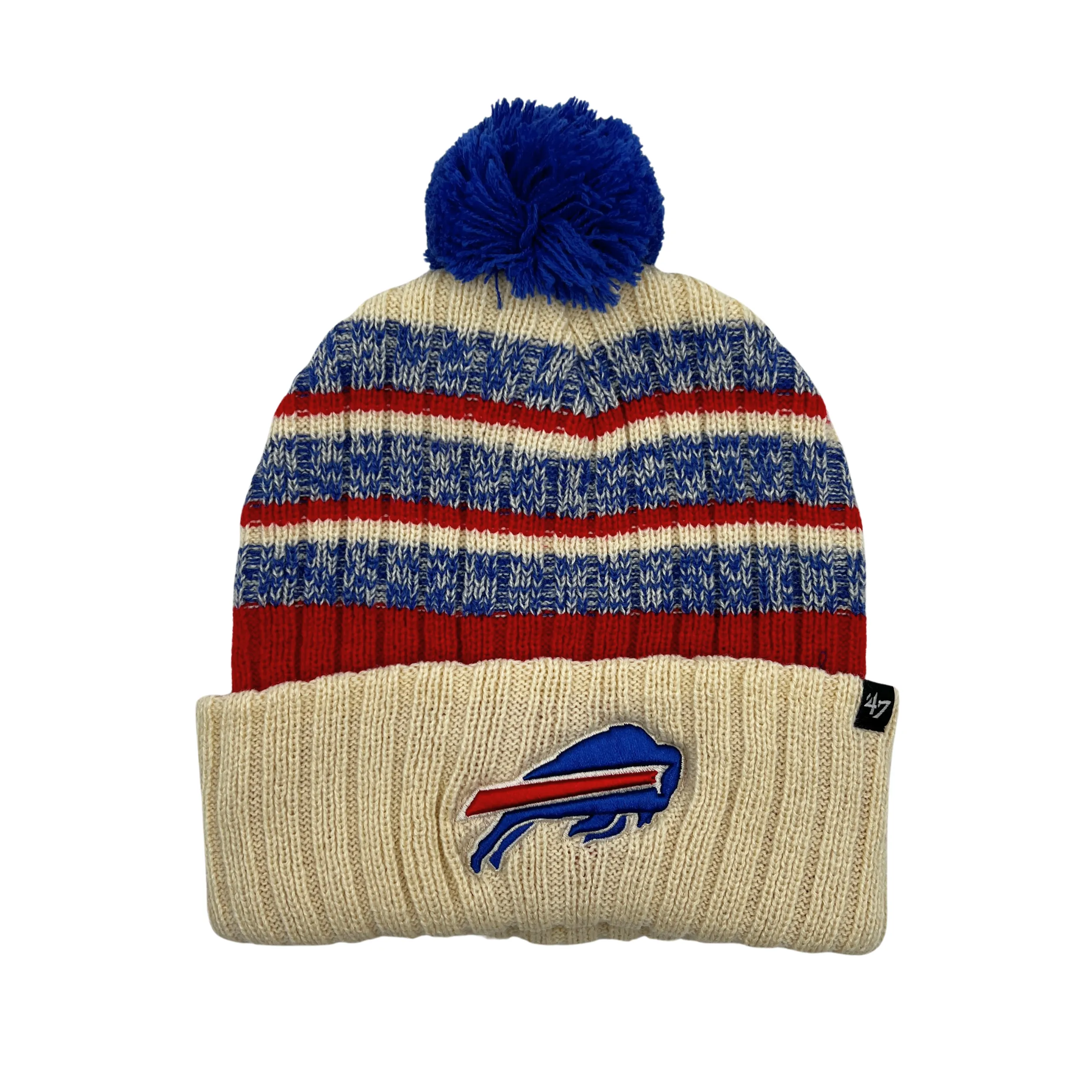 '47 Brand Buffalo Bills Natural Tavern Knit Winter Hat