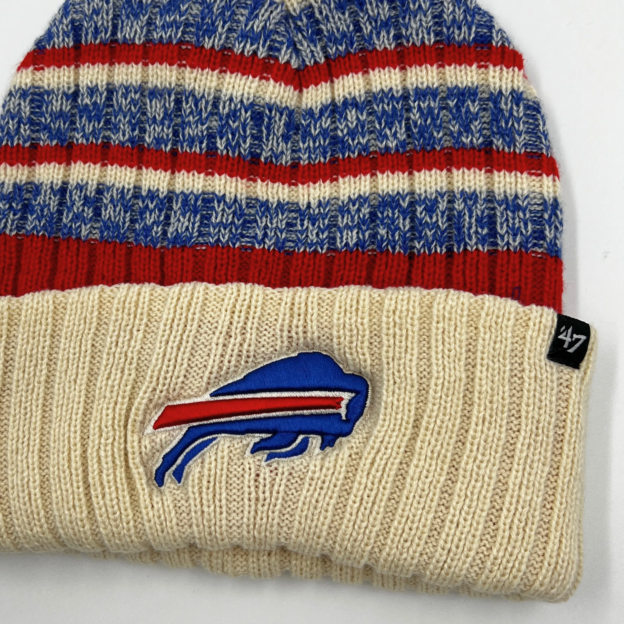 '47 Brand Buffalo Bills Natural Tavern Knit Winter Hat