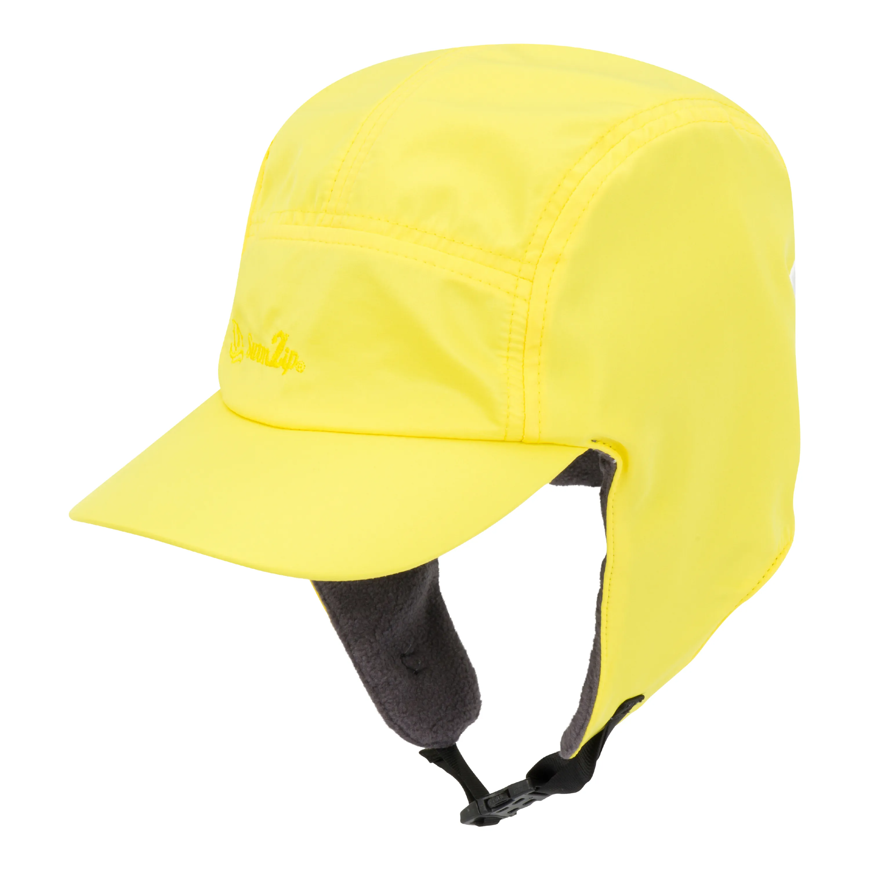 Adult Arctic Chill Winter Convertible Sun Hat | Yellow