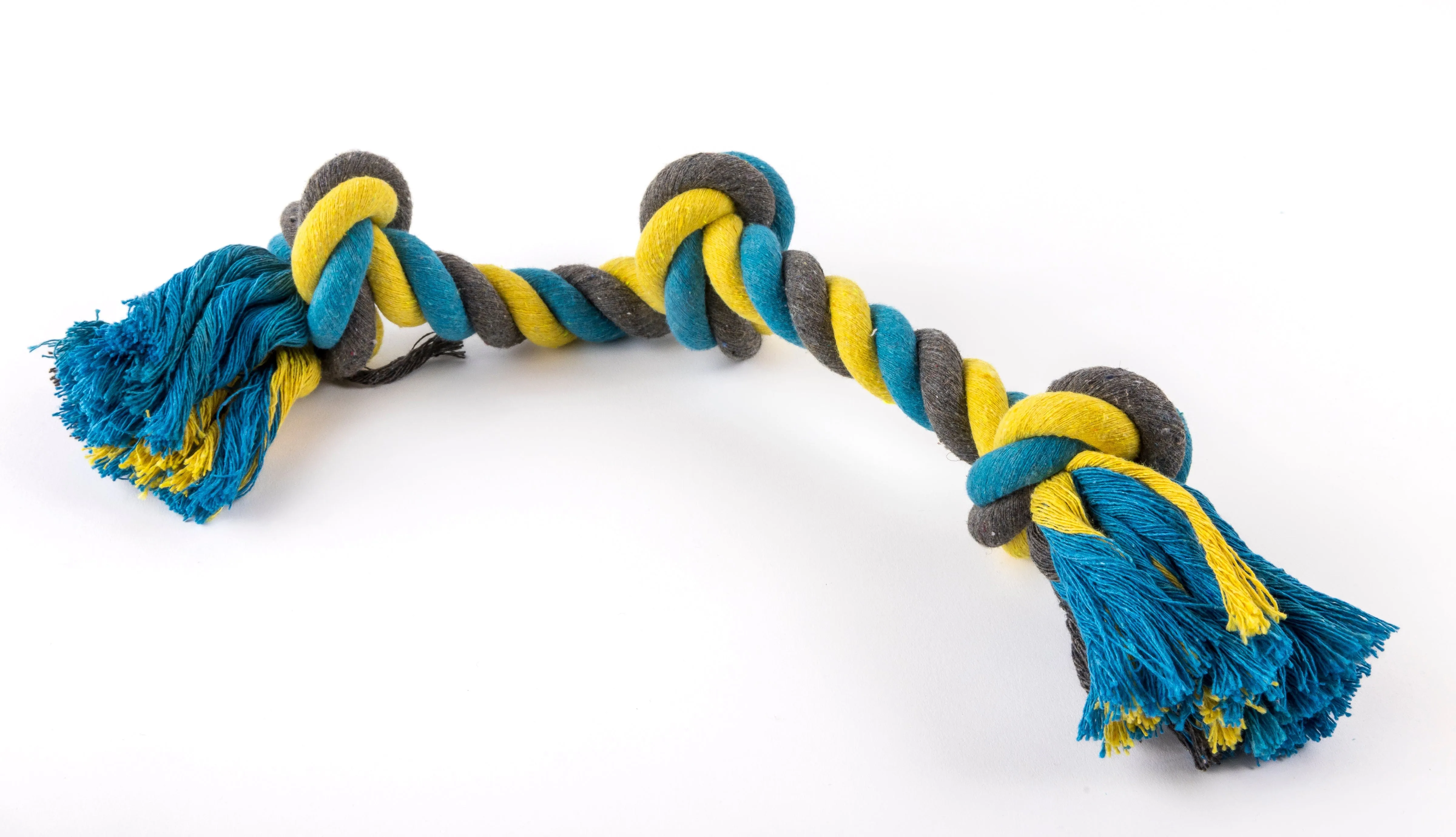 Attachment Theory 3 Knot Rope Tug Toy for Dogs