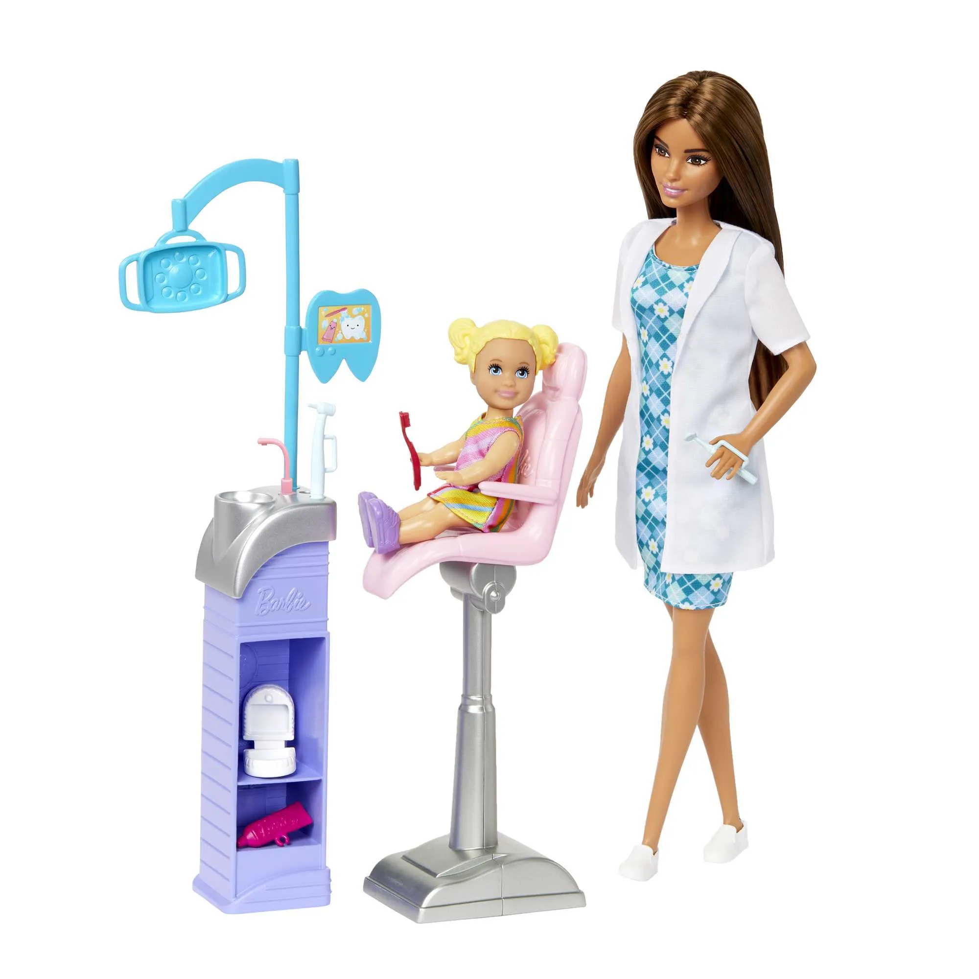 Barbie Careers Dentist Doll And Playset With Accessories, Barbie Toys