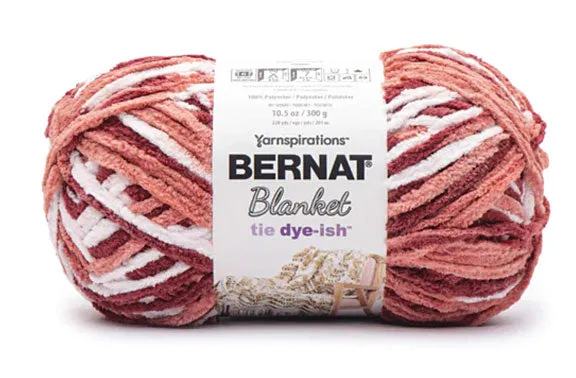 Bernat Blanket Tie Dye-ish Yarn