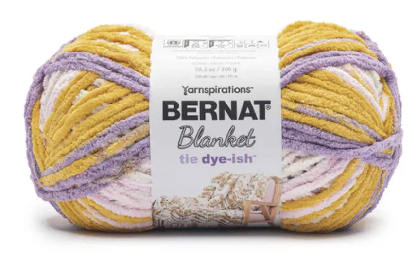 Bernat Blanket Tie Dye-ish Yarn