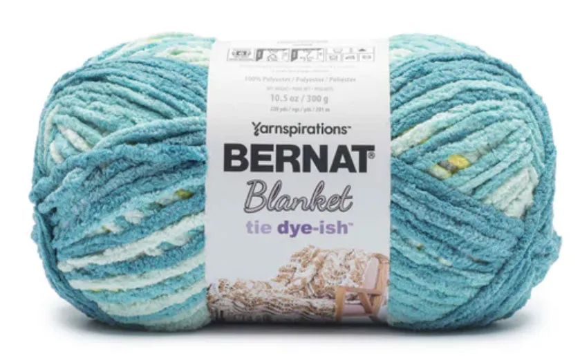 Bernat Blanket Tie Dye-ish Yarn