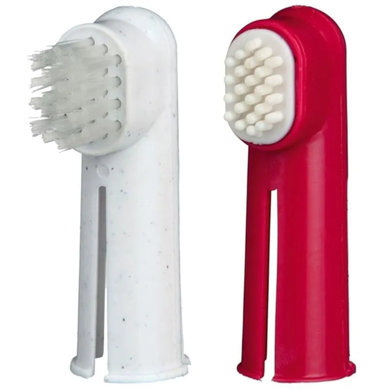 Bioline Dog Finger & Massage Brush for Pets- Pack of 2