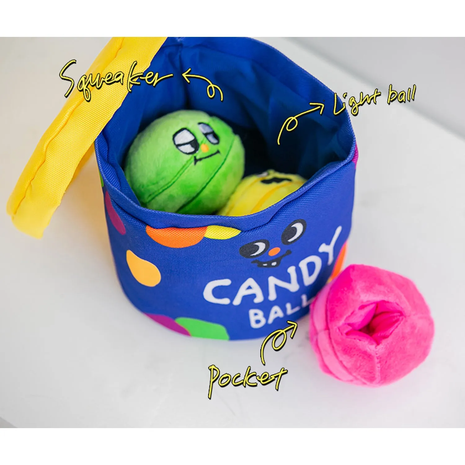 Bite Me Sweet Candy Jar Nose Work Toy