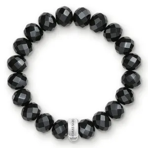 Black Obsidian Charm Bracelet