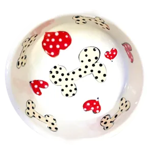 Bones n Hearts Dog Bowl