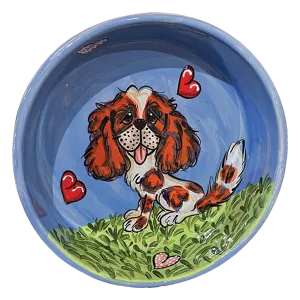 Cavalier King Charles Spaniel  | Ceramic Bowl Art