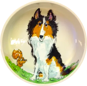 Collie Dog Bowl