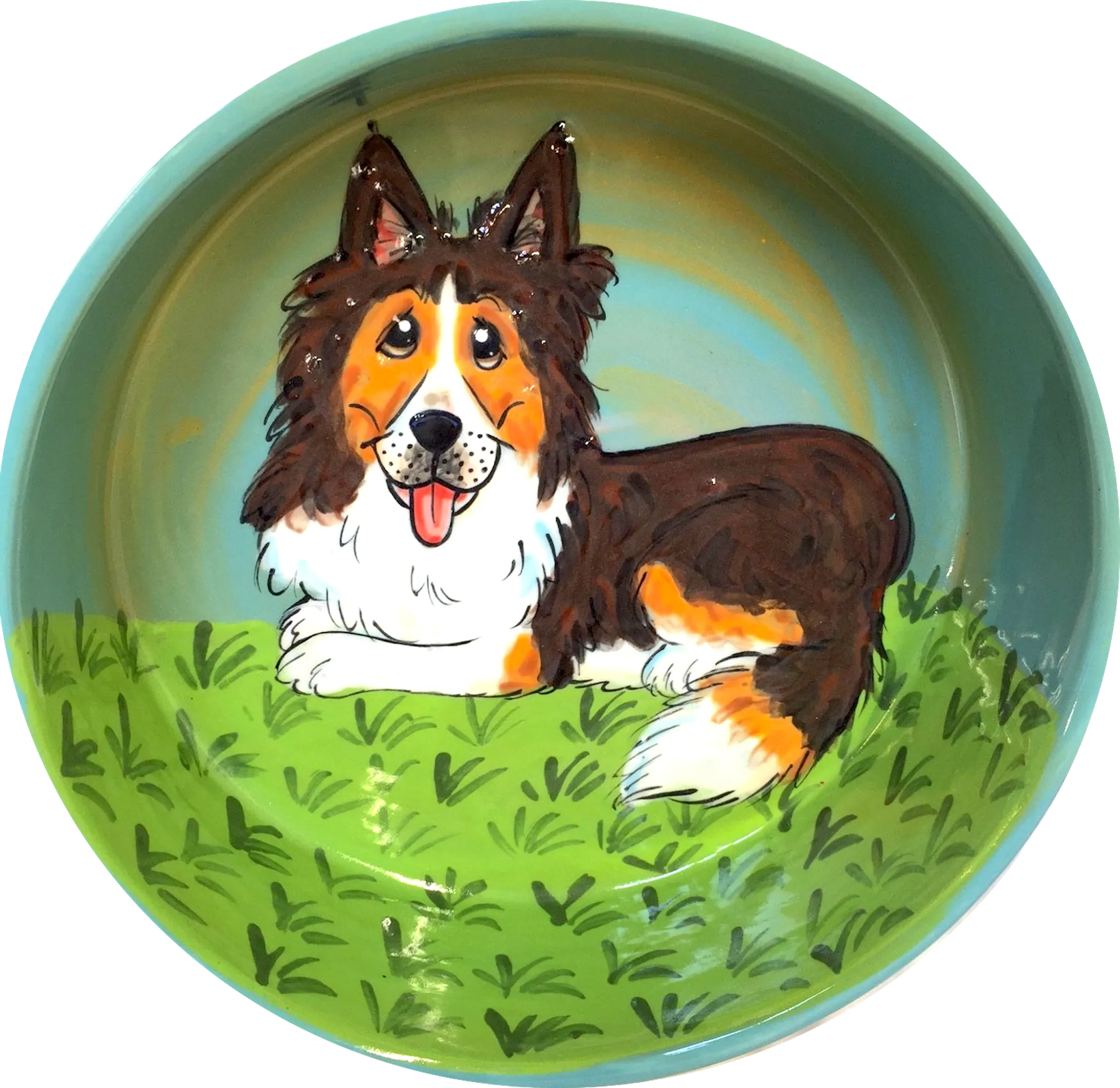 Collie Dog Bowl