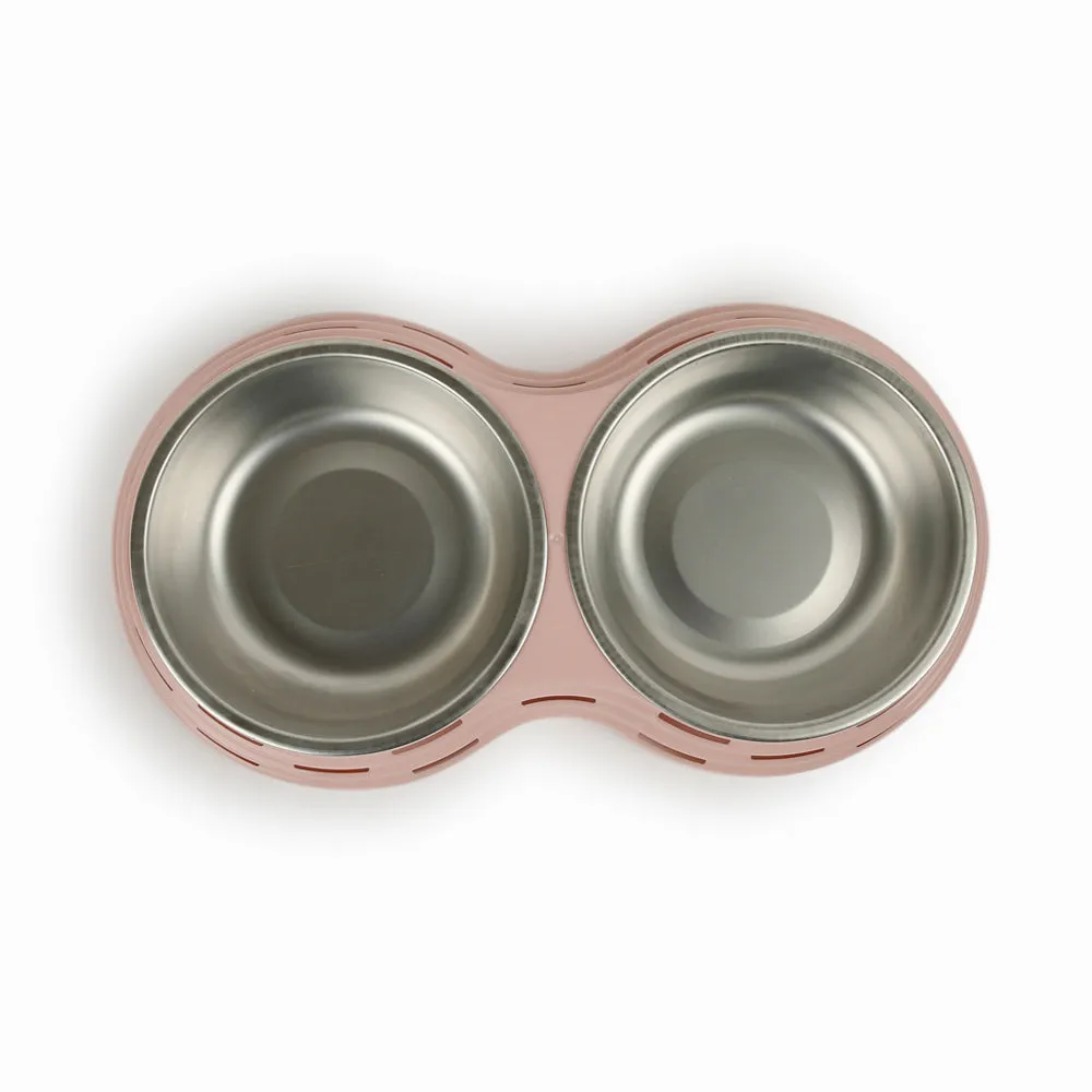 Dear Pet Designer Dual Bowl for Dogs