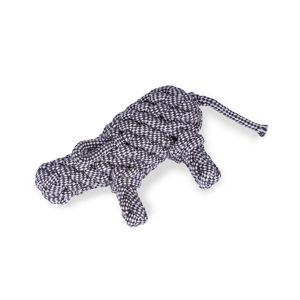 Dear Pet Rhino-Shaped Rope Toy for Dogs