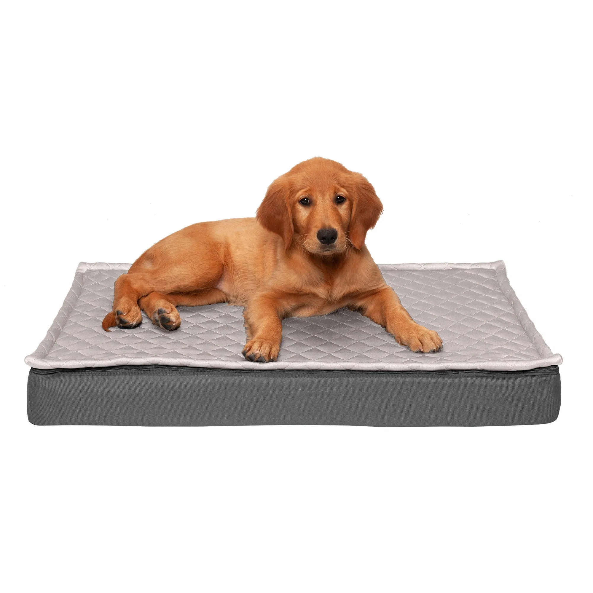 Deluxe Mattress Dog Bed - Indoor/Outdoor Quilt Top Convertible