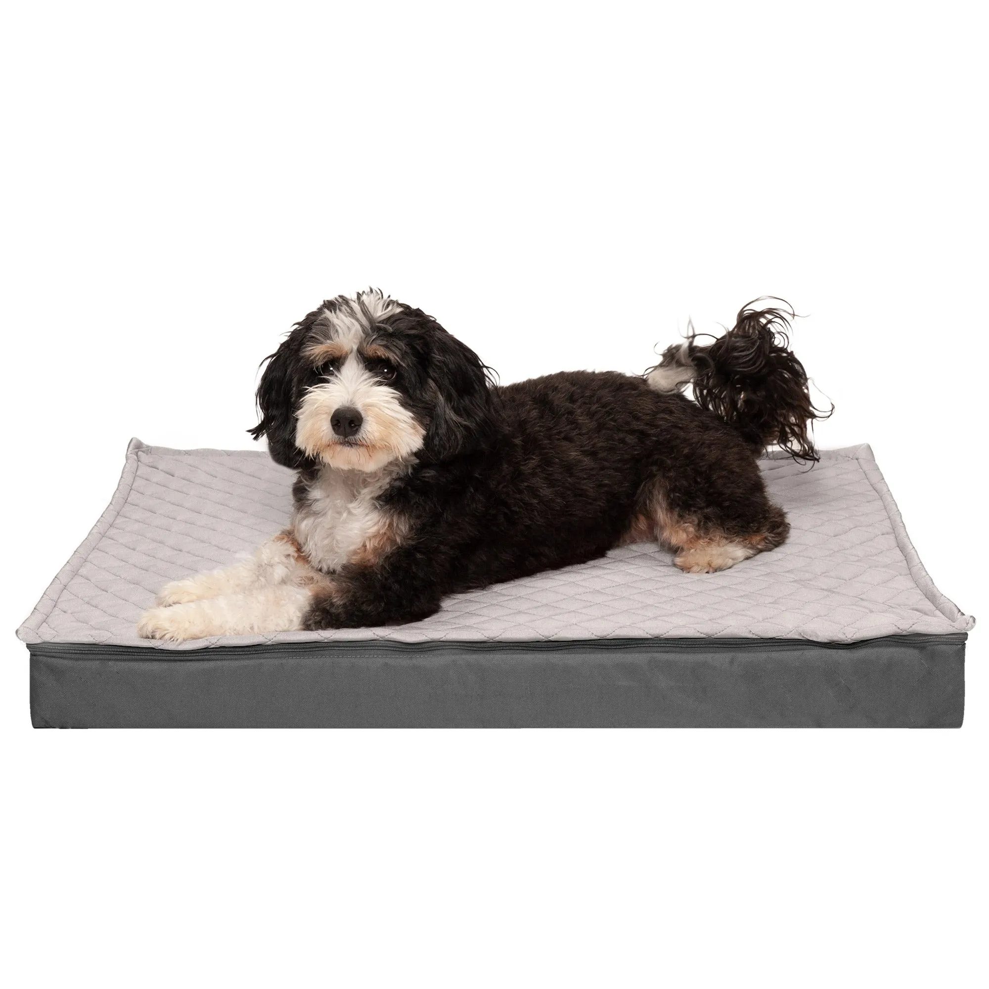 Deluxe Mattress Dog Bed - Indoor/Outdoor Quilt Top Convertible