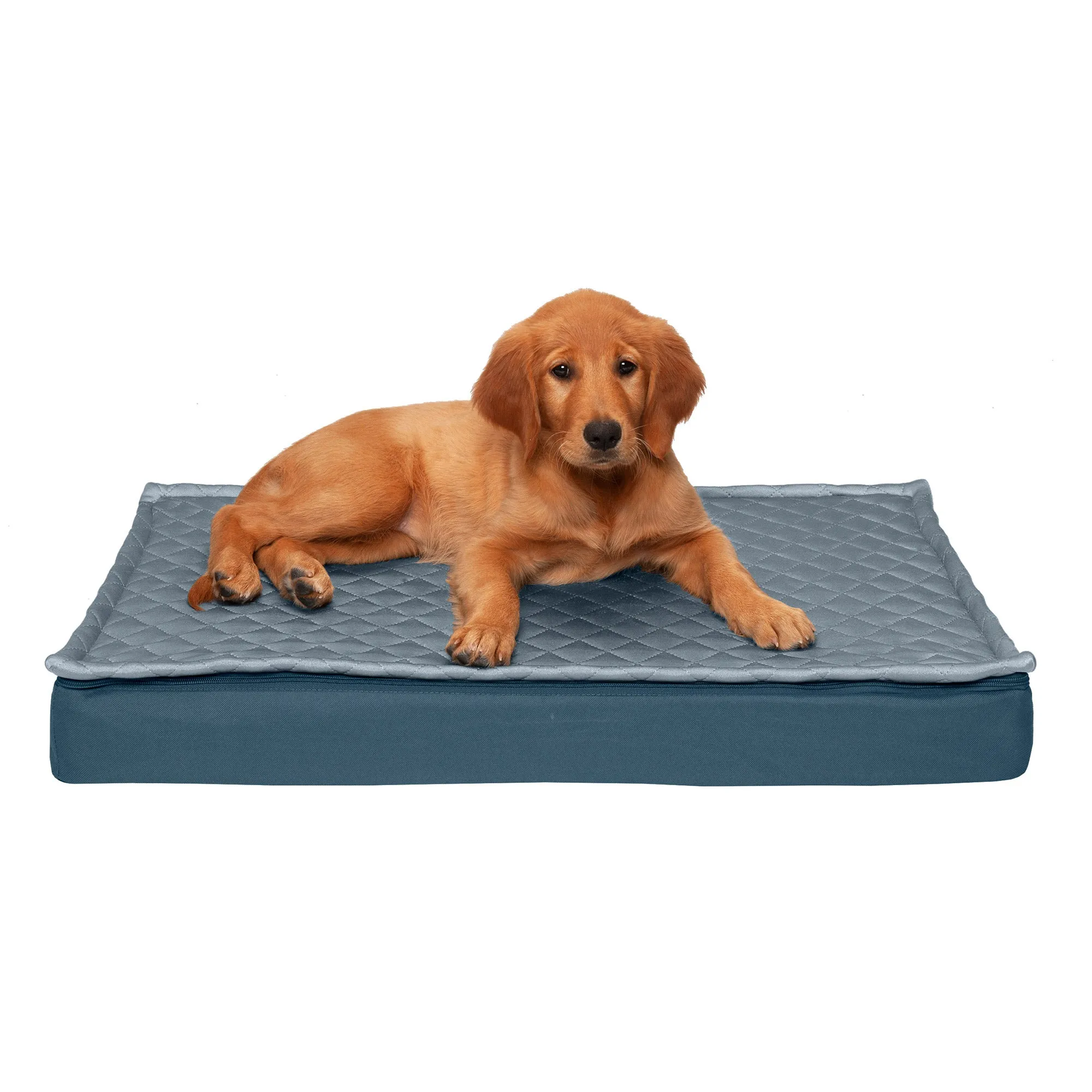 Deluxe Mattress Dog Bed - Indoor/Outdoor Quilt Top Convertible