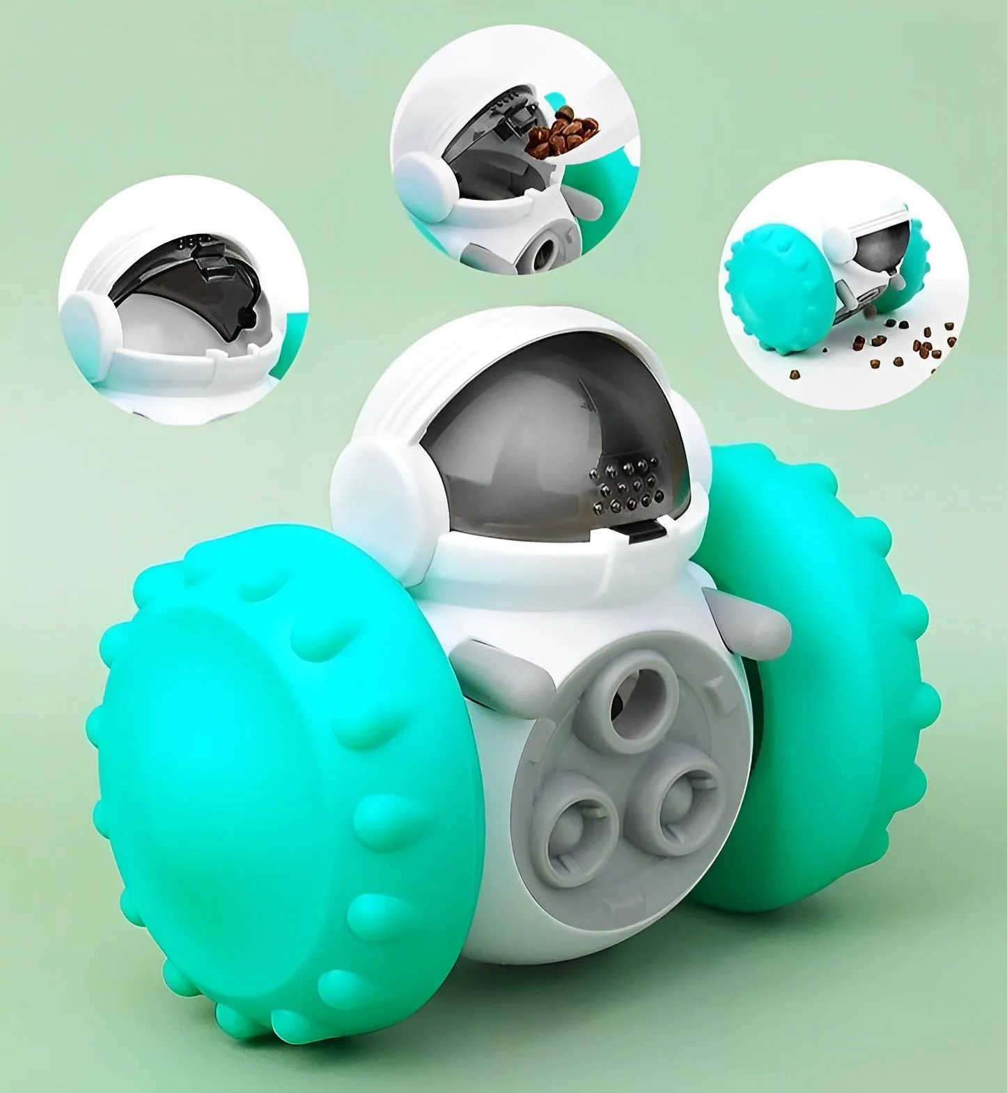 Dog Chasing Robot Interactive Toy | Slow Feeder