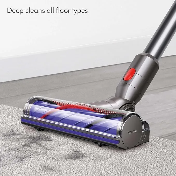 DYSON V8 Cordless Vacuum Cleaner - Silver Nickel