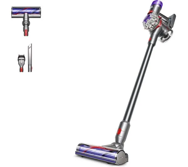 DYSON V8 Cordless Vacuum Cleaner - Silver Nickel