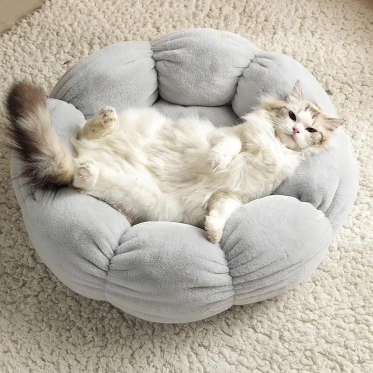 Flower Shaped Cat Bed