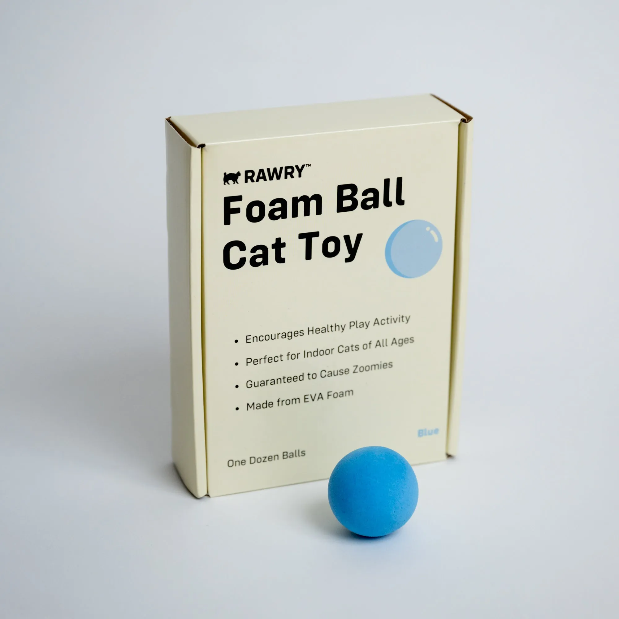 Foam Ball Cat Toy