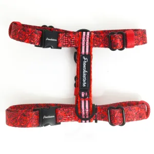 Frenchiestore Adjustable Pet Health Strap Harness | Lips & Roses