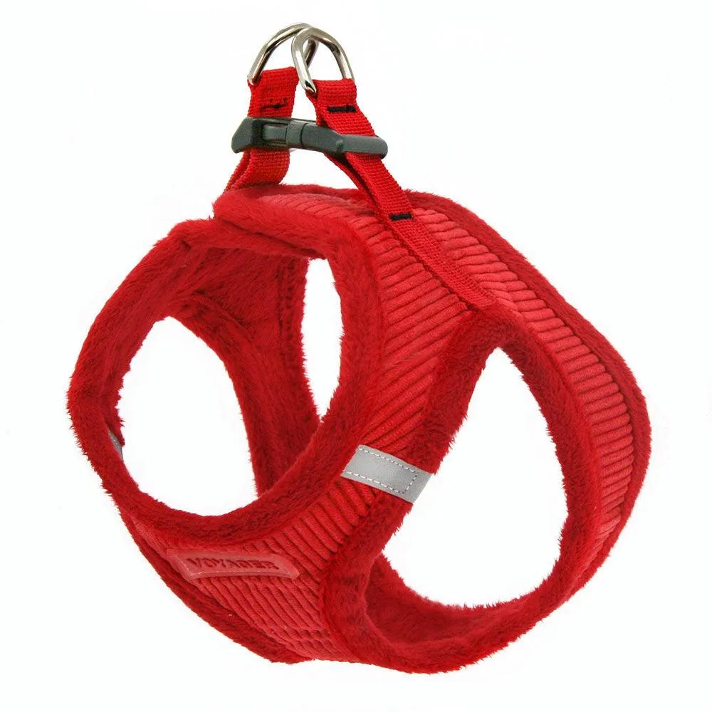 Independence Step-In Plush Corduroy Pet Harness