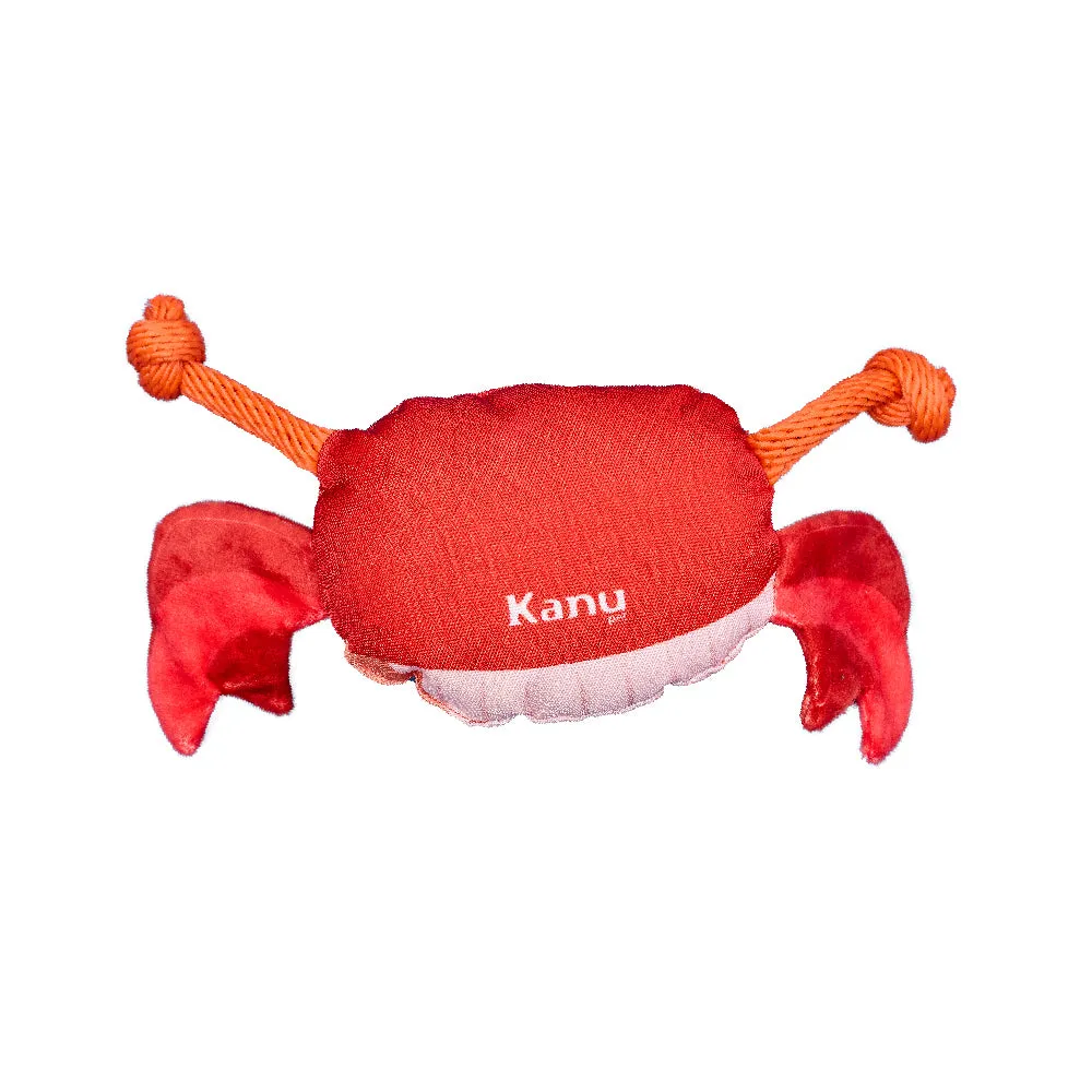 Kanu Pet Crab Plush Dog Toy