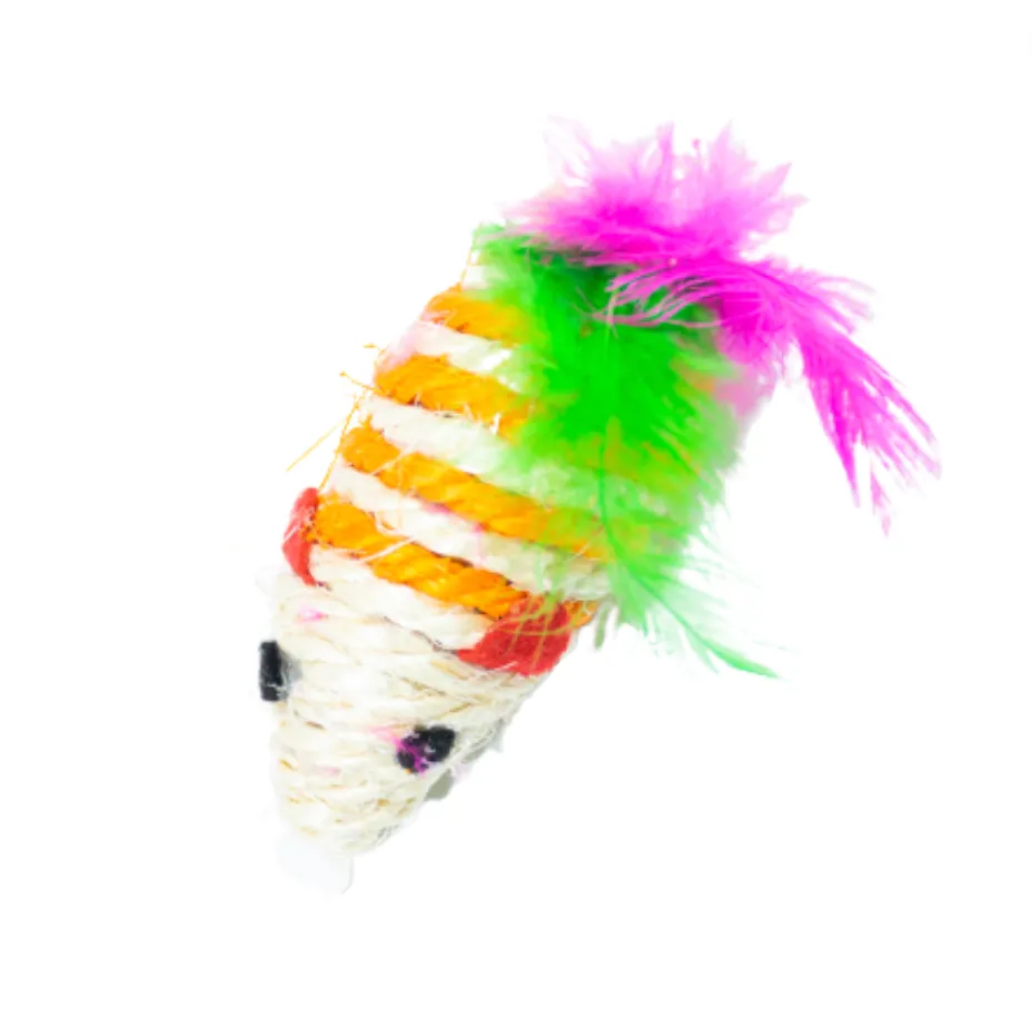 Kanu Pet Fiber Mouse Cat Toy Fish