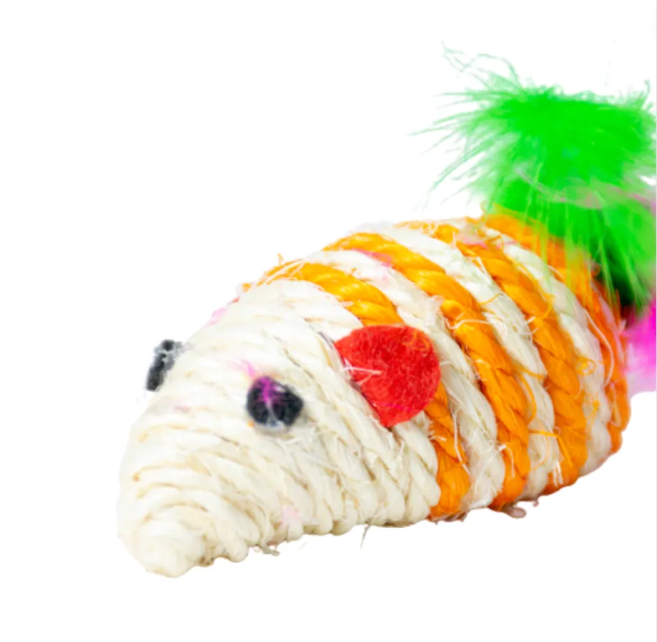 Kanu Pet Fiber Mouse Cat Toy Fish