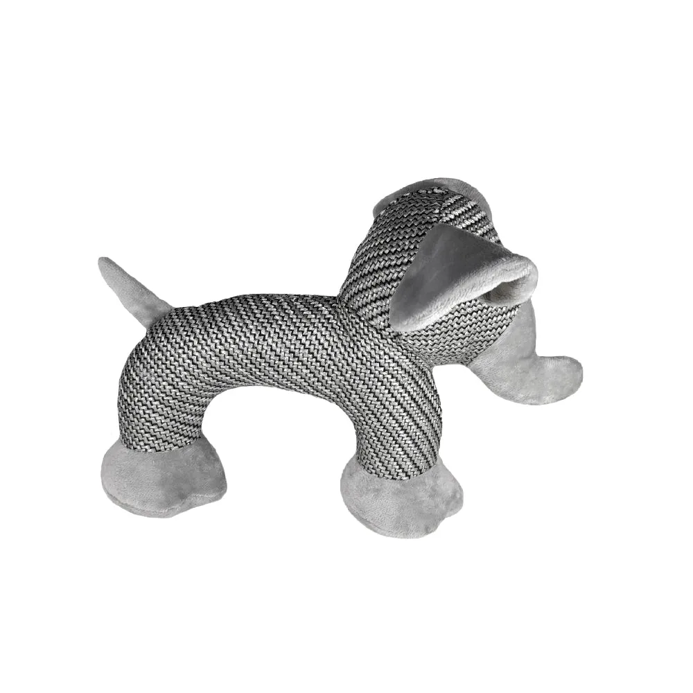 Kanu Pet Plush Arched Elephant Dog Toy