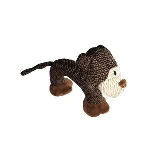 Kanu Pet Plush Arched Monkey Dog Toy