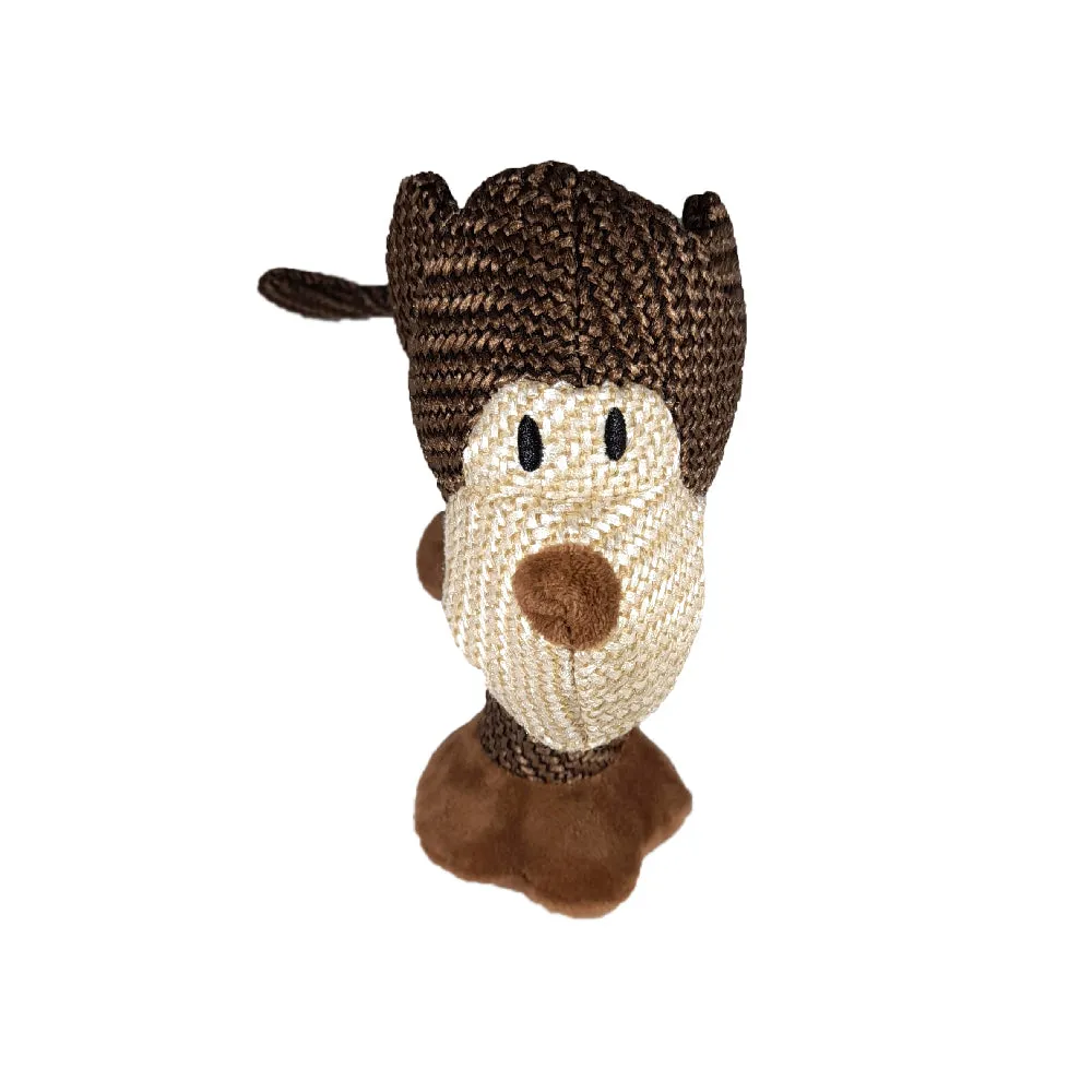 Kanu Pet Plush Arched Monkey Dog Toy