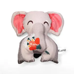 Kanu Pet Plush Elephant Dog Toy