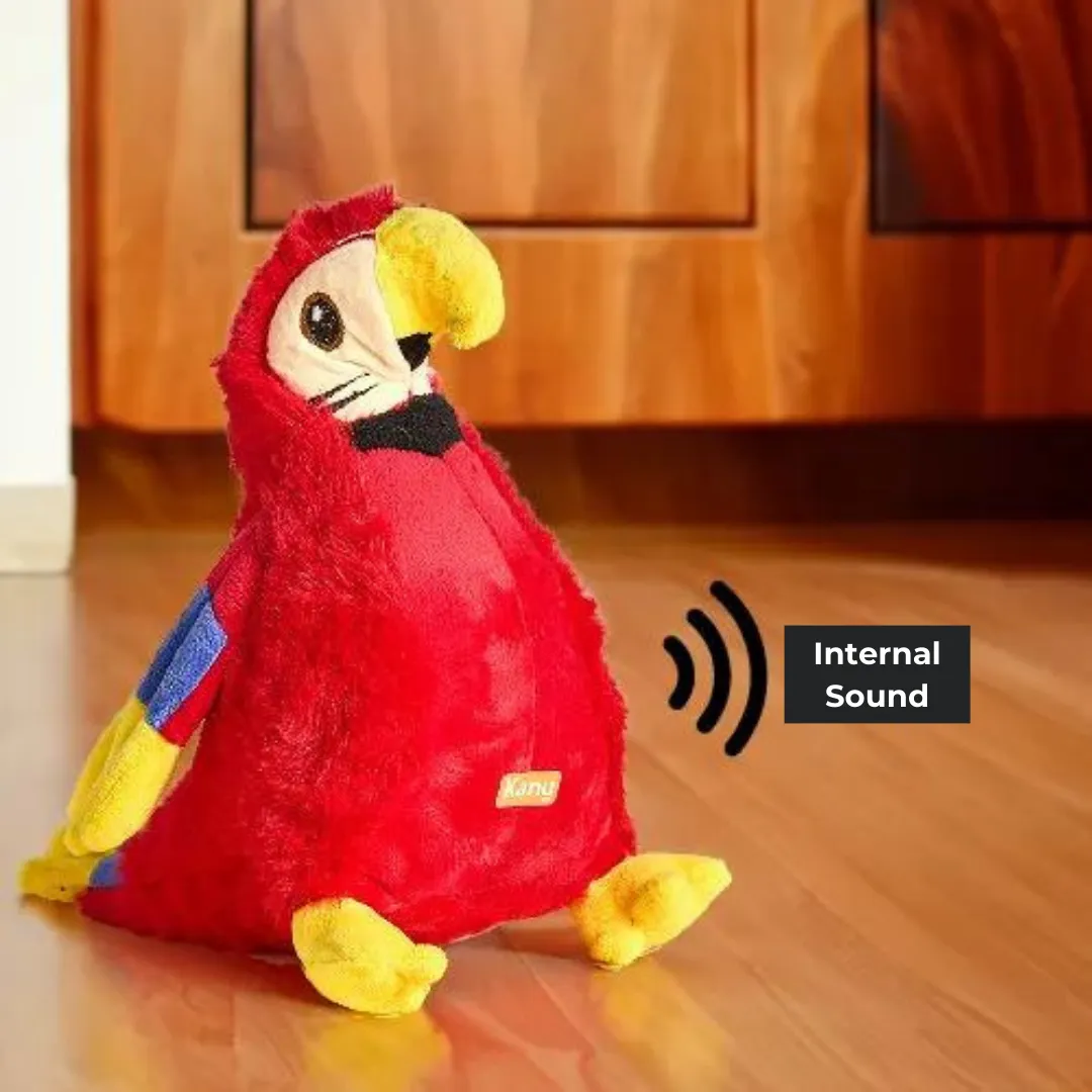 Kanu Pet Plush Macaw Dog Toy