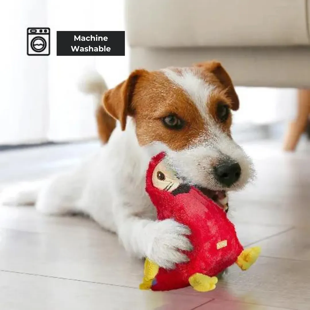 Kanu Pet Plush Macaw Dog Toy