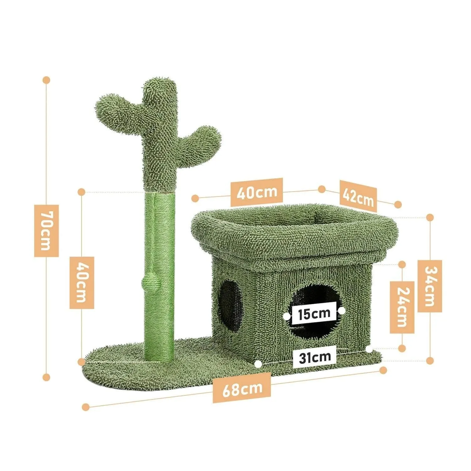 KittyCacti Cat Tree Toy