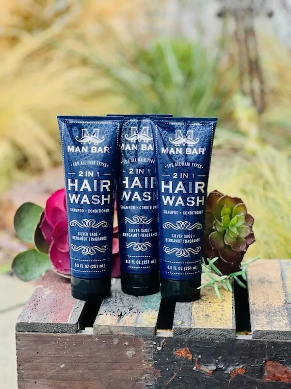 Man Bar 2 in 1 Hair Wash