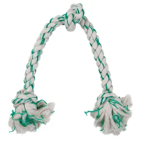 Petmate Booda Fresh N Floss Spearmint 3-Knot Rope Dog Toy