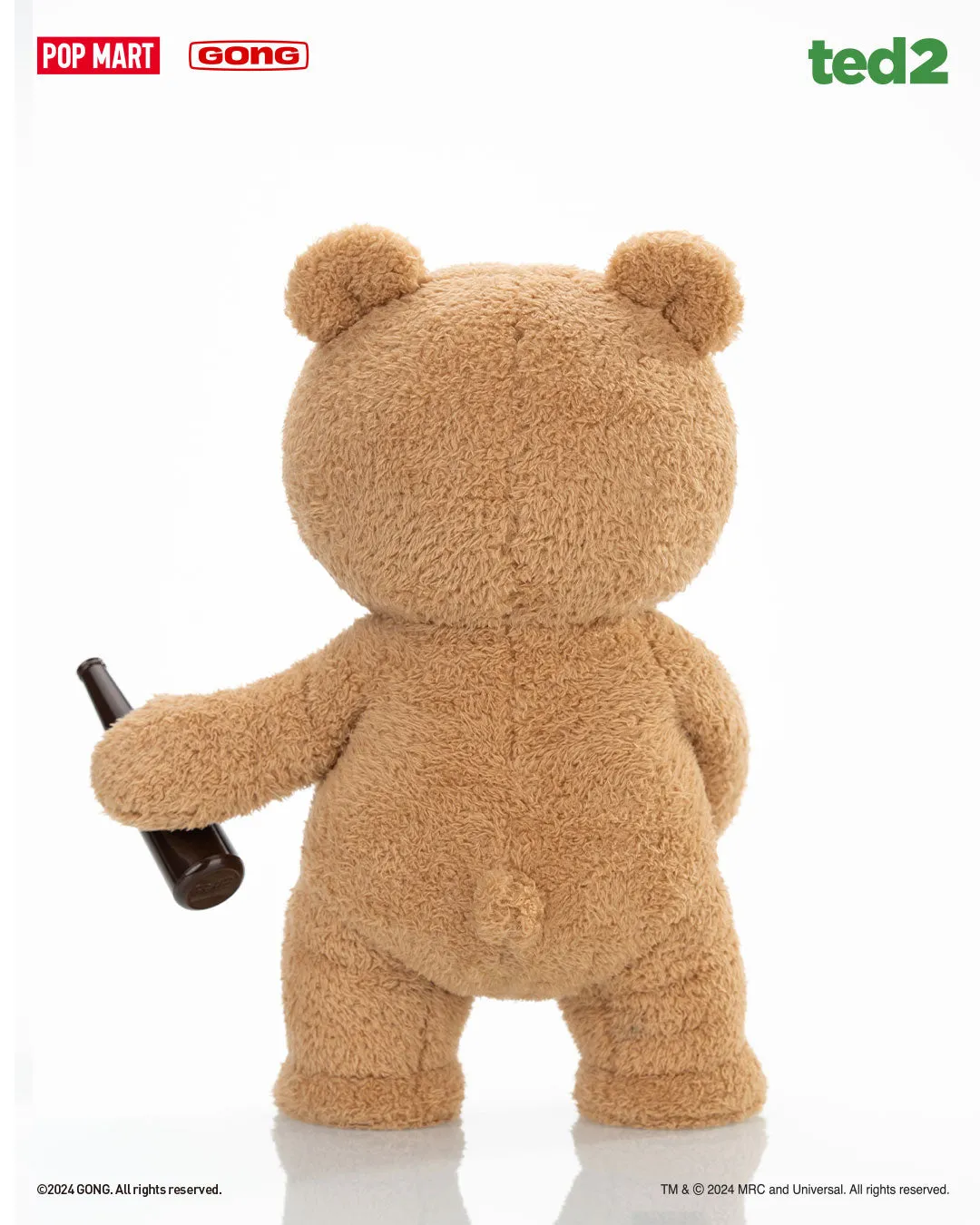 POP MART ted2 ted action plush doll