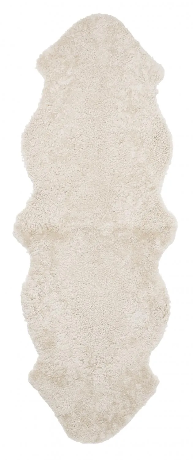 Short, Curly Australian Sheepskin Rug or Throw - Double Skin