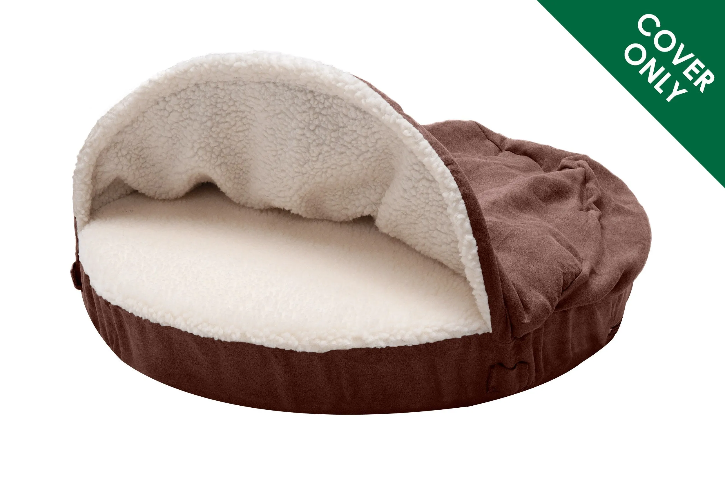 Snuggery Burrow Dog Bed - Faux Sheepskin - Cover