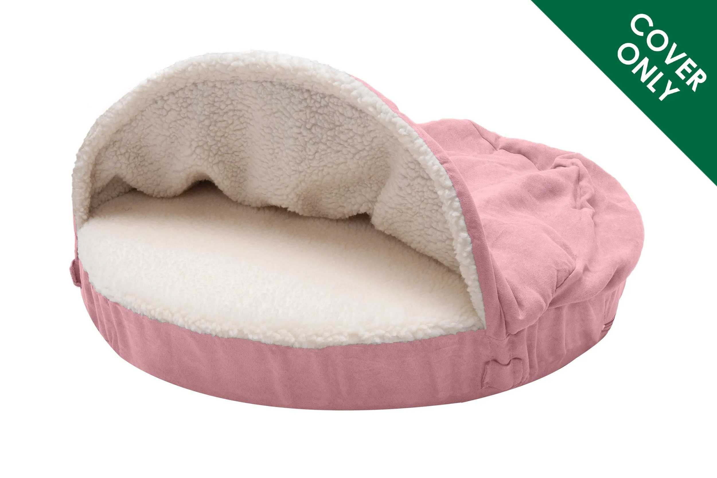 Snuggery Burrow Dog Bed - Faux Sheepskin - Cover