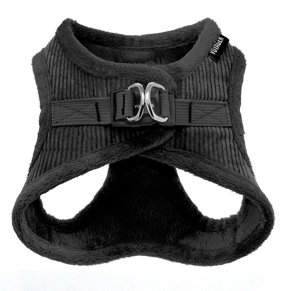 Step-In Plush Corduroy Pet Harness