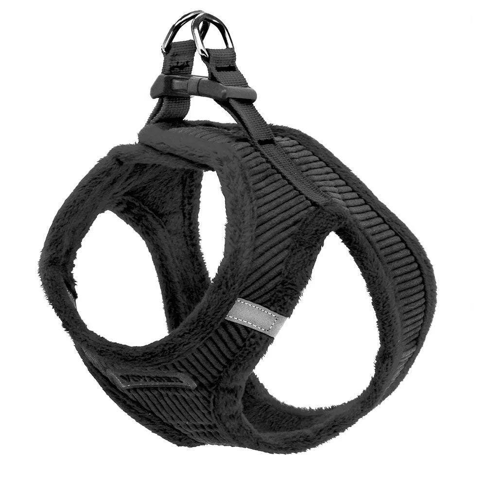 Step-In Plush Corduroy Pet Harness