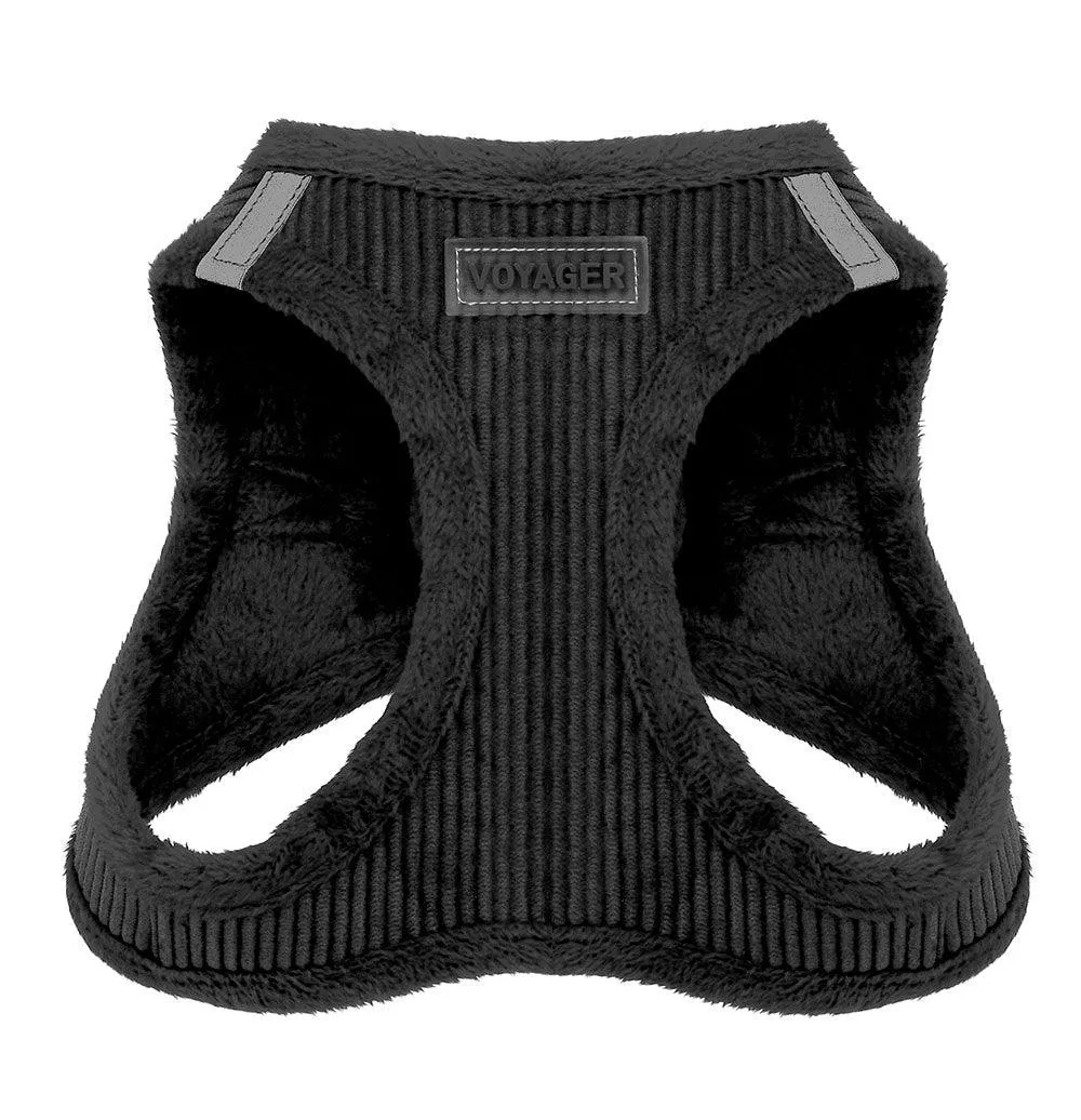 Step-In Plush Corduroy Pet Harness