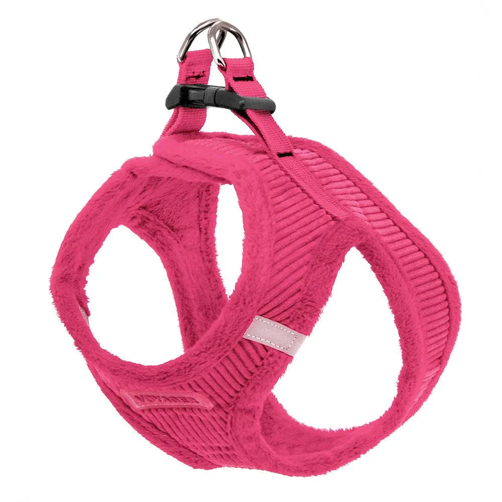 Step-In Plush Corduroy Pet Harness