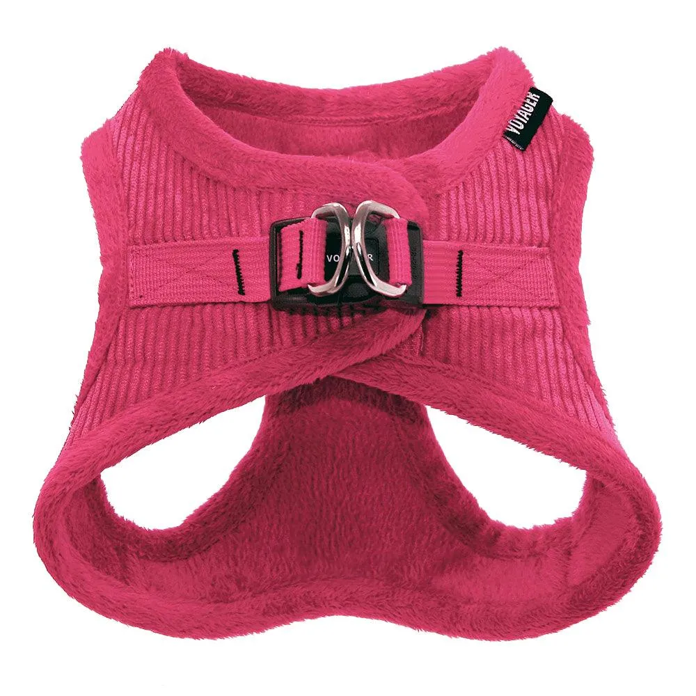 Step-In Plush Corduroy Pet Harness